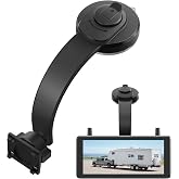 AUTO-VOX X8 Bracket Bendable Suction Cup Mount for Backup Camera, 360&deg; Flexible Adjust Monitor,Strong Hold,1 Min Easy Install - Fits Solar 3A Plus / S4B / Solar5 / WF1 Screen