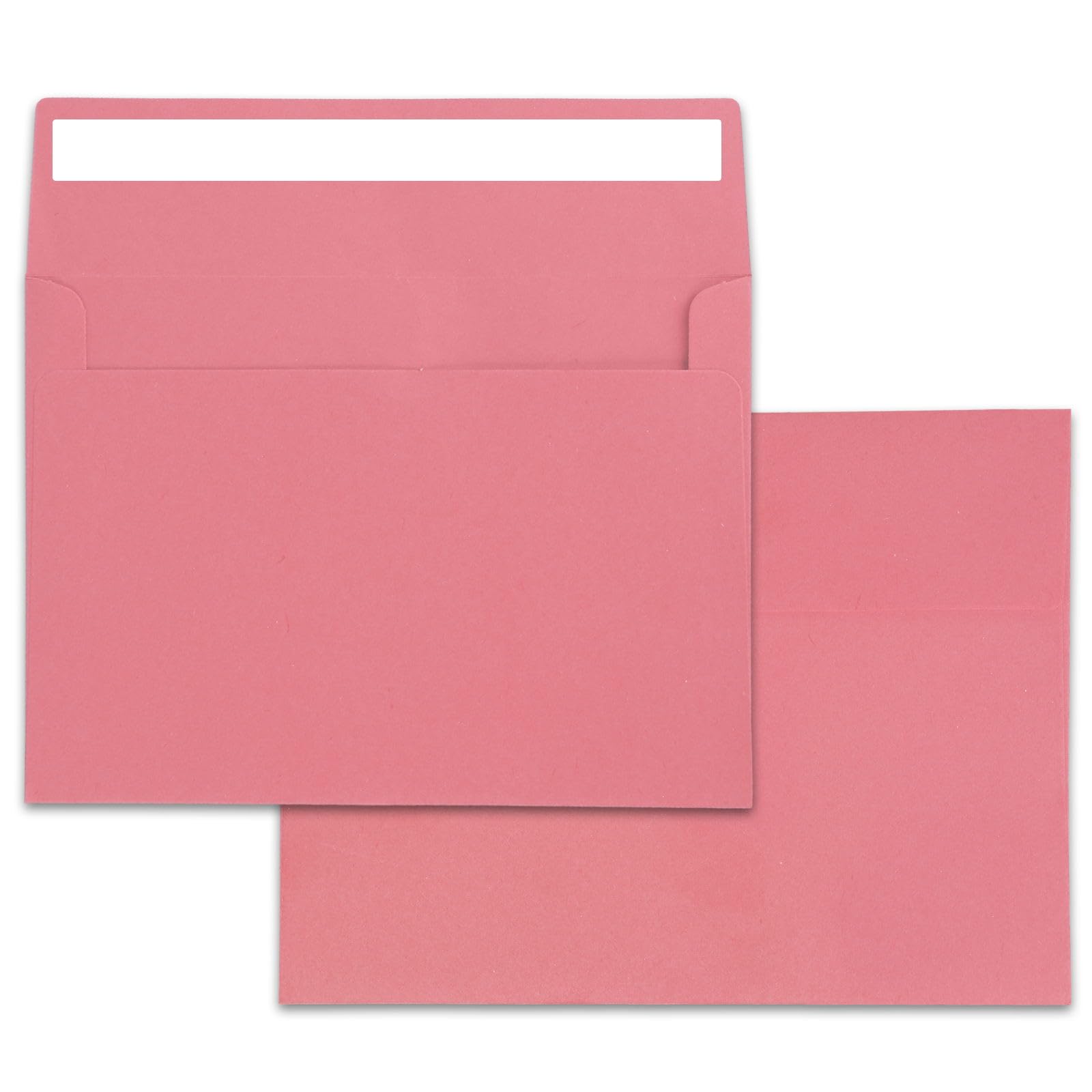 Photo 1 of 50 Packs A7 Envelopes,5x7 Envelopes for Invitations,5x7 Envelopes,Printable invitation envelope,Photos, postcards, greeting cards, mailings, Wedding Self-sealing Envelopes (pink)