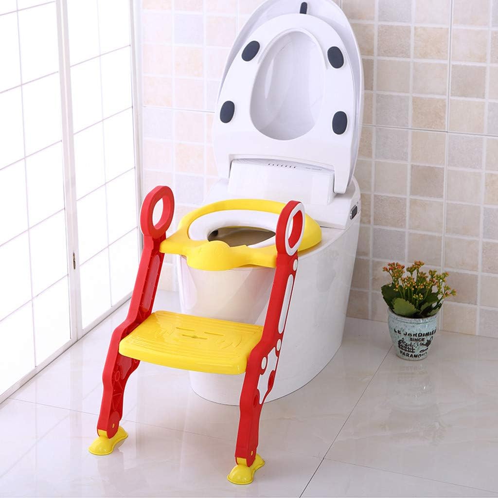 Amlaiworld Siege De Toilette Enfant Reducteur De Toilette Pliable Et Reglable Escalier Toilette Enfant Avec Echelle Marche Pour Enfants Bebe Puericulture Apprentissage De La Proprete Centroarco Com
