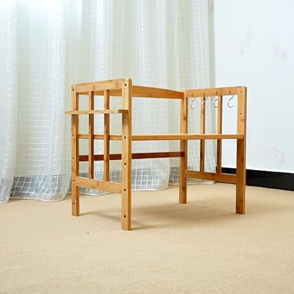 Ghmoz Kitchenware Storage Shelf Single Layer Floor Standing