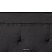 BROOKSIDE Upholstered Headboard with Diamond Tufting - King/California King - Charcoal