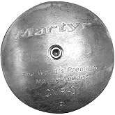 MARTYR CMR03 Zinc Shaft &amp; Rudder Anode, 3-3/4" | Sacrificial Anode for your Rudder, Corrosion protection for your boat in SALTWATER