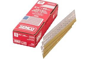 Senco DA25EPB 15 Gauge by 2-1/2 inch Length Bright Basic Finish Nail (3,000 per box)