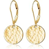 S925 Sterling Silver Disc Dangle Drop Stud Hoop Flat Earrings for Women Teen Ball Circle Jewelry Gift Forging