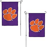 Desert Cactus Clemson University CU Garden Flag – 19 x 12 inch Clemson Tigers Banner, For Outdoor Display and Events (Design H)