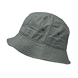Glory Max Unisex Solid Color 100% Cotton Bucket Hat