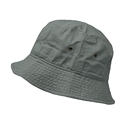 Glory Max Unisex Solid Color 100% Cotton Bucket Hat