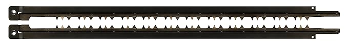DeWalt Alligator-Spezialsägeblätter (Arbeitslänge 430 mm, Zahnmaterial: HSS, Universalblatt für Hart-und Weichholz, Brennholz