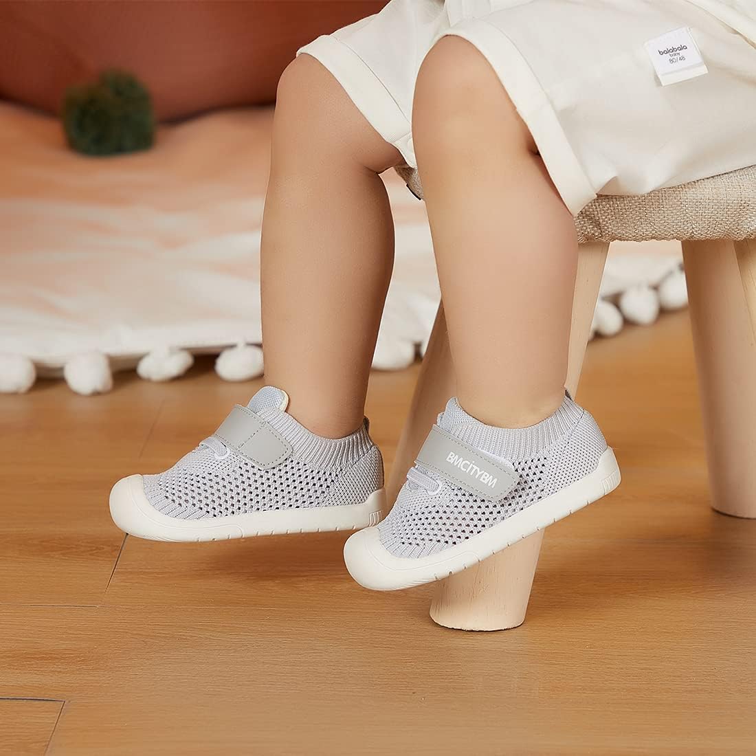  | BMCiTYBM Baby Boy Girl Shoes Breathable Mesh Walking Shoes Lightweight Non-Slip Sneakers Infant First Walkers 6 9 12 18 24 Month | Sneakers