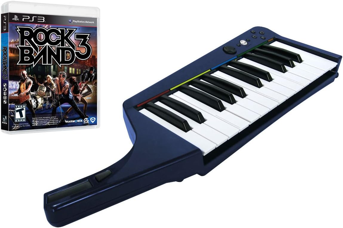 Rock Band 3 Wireless Keyboard and Software Bundle for PlayStation 3