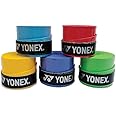 YONEX Tech-501B Badminton Synthetic Over Grips (Multicolor, Pack of 5), Polyurethane