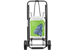 Conair Dolly Cart for Travel, Luggage Cart, Utility Cart for Moving, Travel, and Shopping in Black by Travel Smart