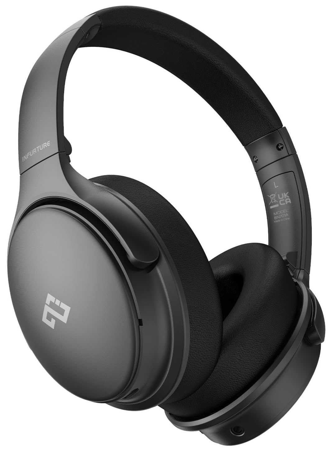 Photo 1 of INFURTURE Over Ear Headphones Active Noise Cancelling Headphones, H1 Wireless Bluetooth Headset, Deep Bass Headset, Low Latency, 90H Playtime, Foldable Headphone for Sport Running Cool Gadgets Gift