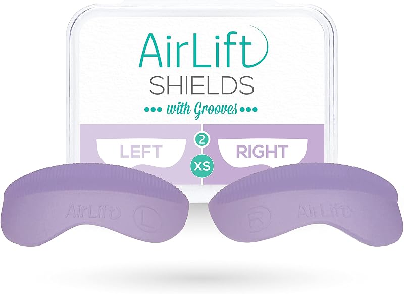 AirLift Original Silicone Lash Lift Shields XS2 Reusable Grooves
