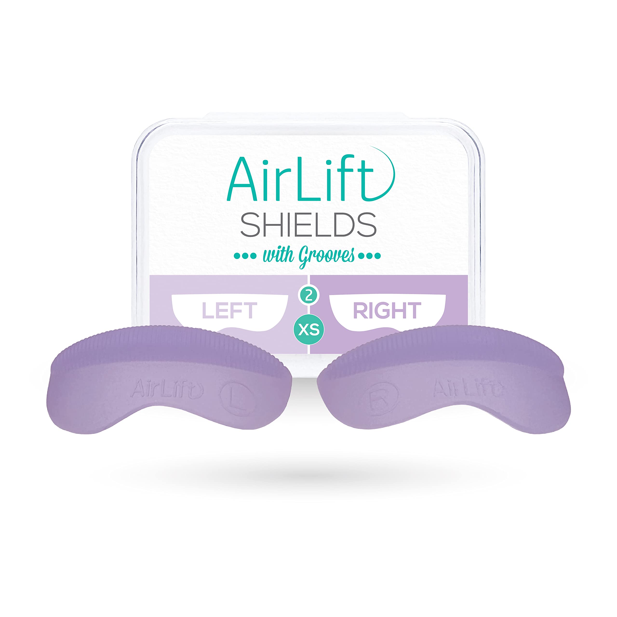 AirLift Original Silicone Lash Lift Shields Size XS2 Extra Small Reusable with Grooves