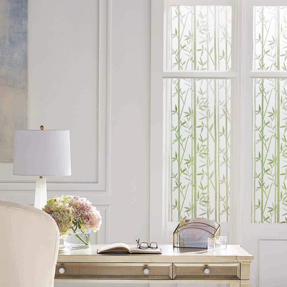 Finnez Window Film Privacy,Frosted Static Self Adhesive Glass Films - Image 5