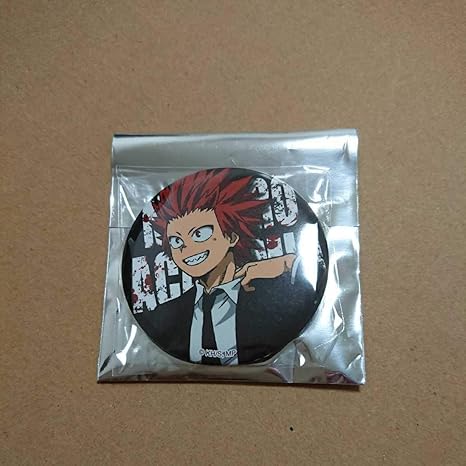 Amazon 僕のヒーローアカデミア 切島鋭児郎 缶バッジ スーツ Toho ジャンプフェスタ ヒロアカ アニメ 萌えグッズ 通販