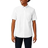 French Toast Boys Short Sleeve Classic Poplin Dress Shirt