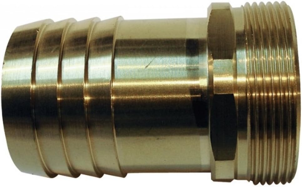 Male barbed fitting brass 50x60 tubing 50 Home Improvement