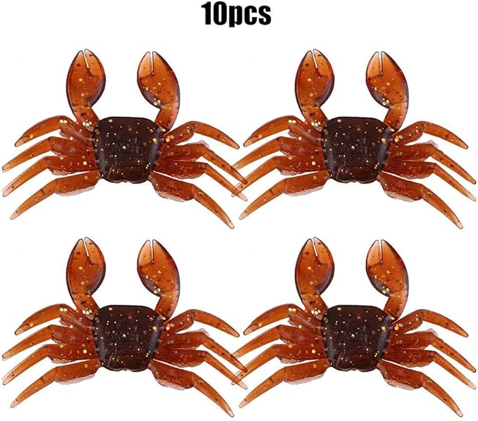 Amazon カニ釣りルアーキット 10 Pcs釣りカニルアー人工餌釣りタックル 人工プラスチックソフトカニルアー3dシミュレーション淡水釣り餌 褐色 Vgeby フィッシュフォーミュラー Amazon カニ釣りルアーキット 10 Pcs釣りカニルアー人工餌釣りタックル 人工プラスチックソフトカニルアー3dシミュレーション淡水釣り餌 褐色 Vgeby フィッシュフォーミュラー