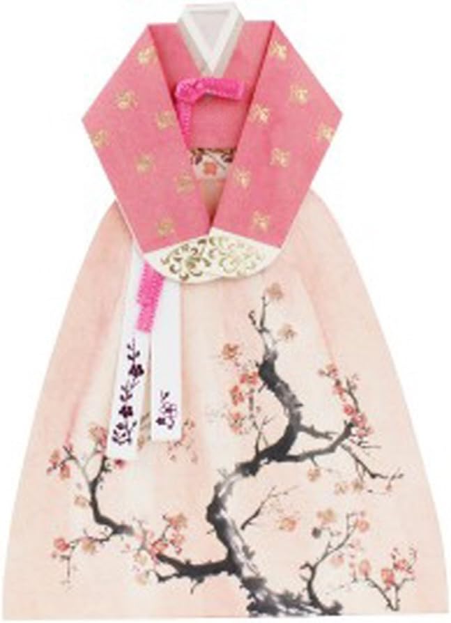 Thank you Greeting Cards Card Korean Traditional Hanbok (BLOSSOM) by SOMSSI