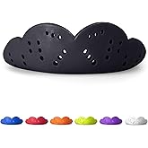 SISU Max Mouthguard - 50% Stronger, Maximum Protection for Rugby, MMA, Boxing, Lacrosse, Football, Hockey, High-Impact Sports - Adult Fit, Remoldable Up to 20 Times, Works for Braces
