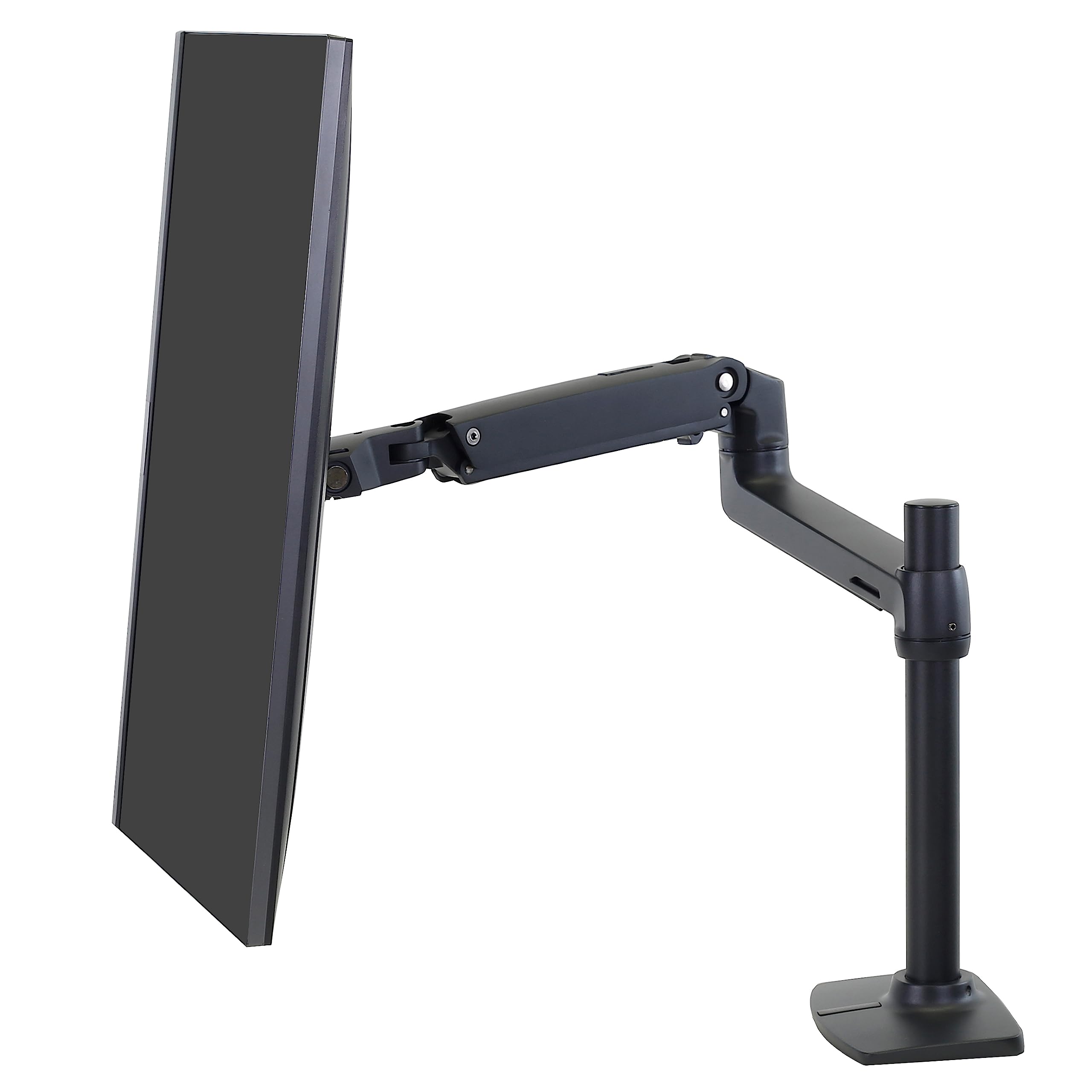 Ergotron – LX Monitor Arm, Single Monitor Desk