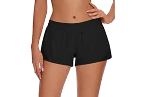 AugIris Athletic Running Shorts for Women with Zipper Pocket Soft Gym Workout Shorts with Mesh Liner Qucky Dry