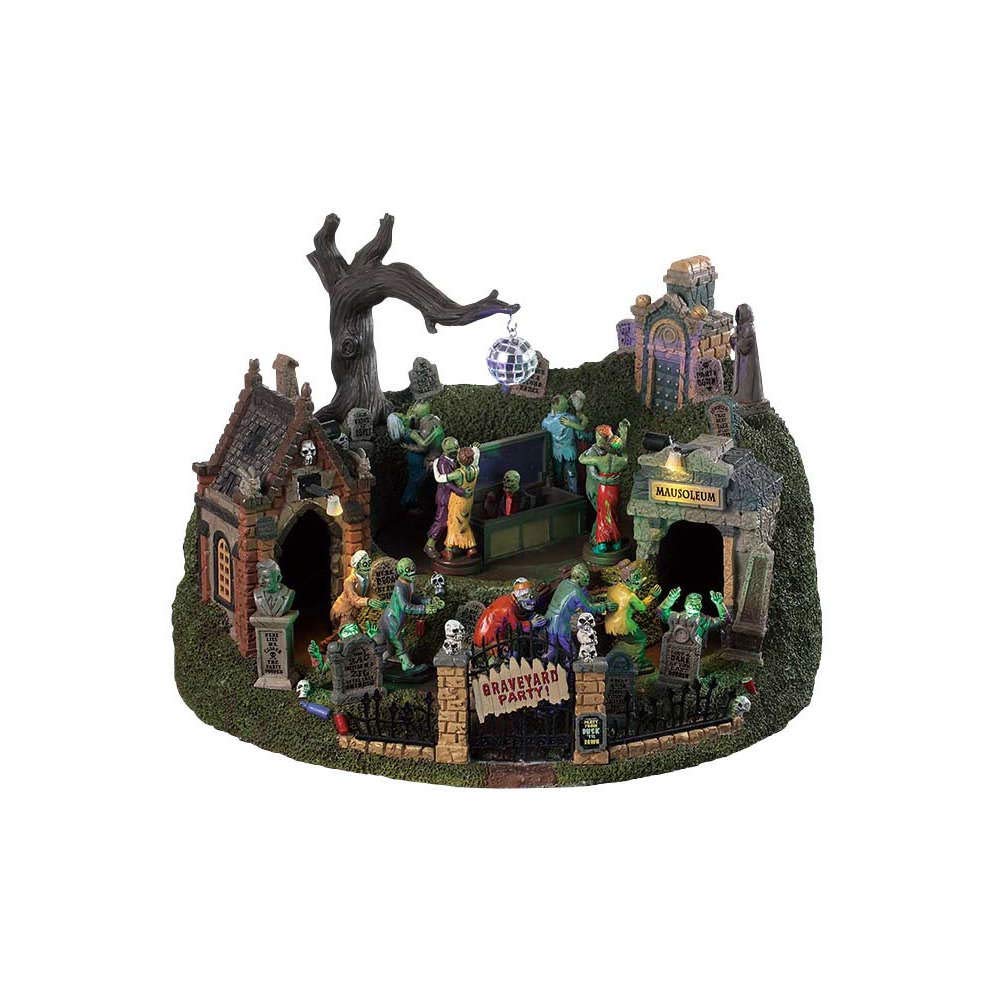 Lemax Halloween Village Graveyard Party Best Deal & Lowest Price