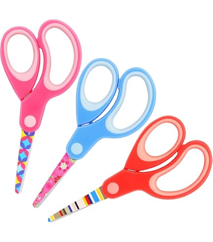 Maped, Smiling Planet, Vivo Wood 12 Cm Scissors, Ergonomic, Stainless