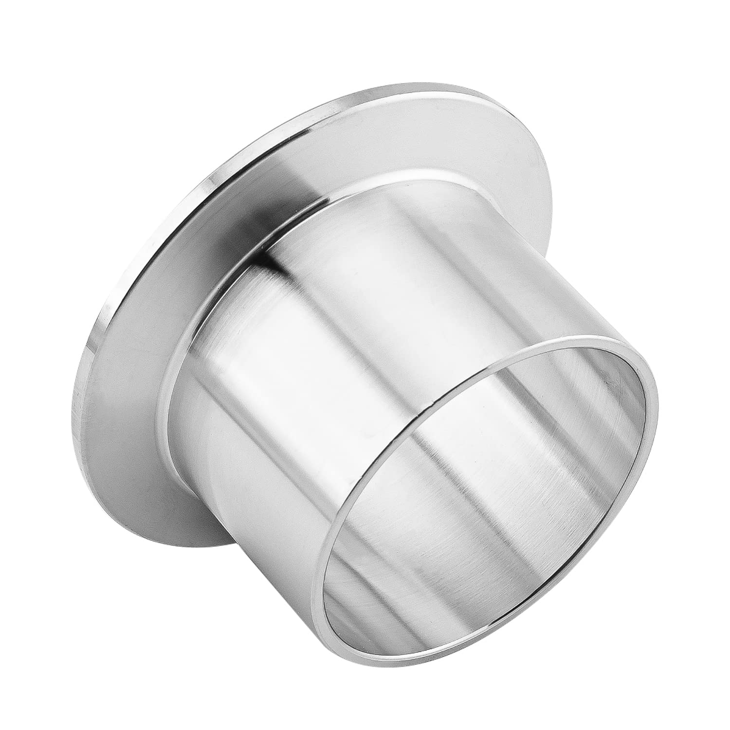 Othmro Stainless Steel 304 Sanitary Fitting, Long Weld Clamp Ferrule FitsTri Clamp (54MM/2.05" Tube OD)