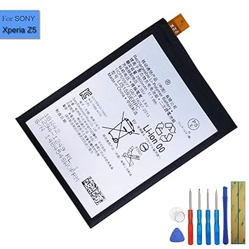 Li-Polymer Ersatzakku LIS1593ERPC Kompatibel mit Sony Ericsson Xperia Z5 E6653 E6683 SO-01H SOV32 Xperia Z5 Dual