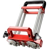 Sheet Metal Roller 2 Station Metal Bender， Metal Roofing Tools，Sheet Metal Fabrication，0-90&deg; Bending Range，90-180&deg;（0.5in）lightweight and highly portable， Large Sheet Metal Roller and Bending Tool(7in)