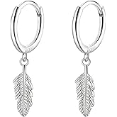 FANZE Dainty Cubic Zirconia Earring for Women, Stud Hoop Earrings Fashion Jewelry Gift