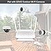 EZVIZ Vault Plus 8 Channel Wi-Fi Network Video Recorder, 24/7 Recording on 1TB Hard Drive, Motion Detection Zones, Mix and Match with EZVIZ Wi-Fi Cameras