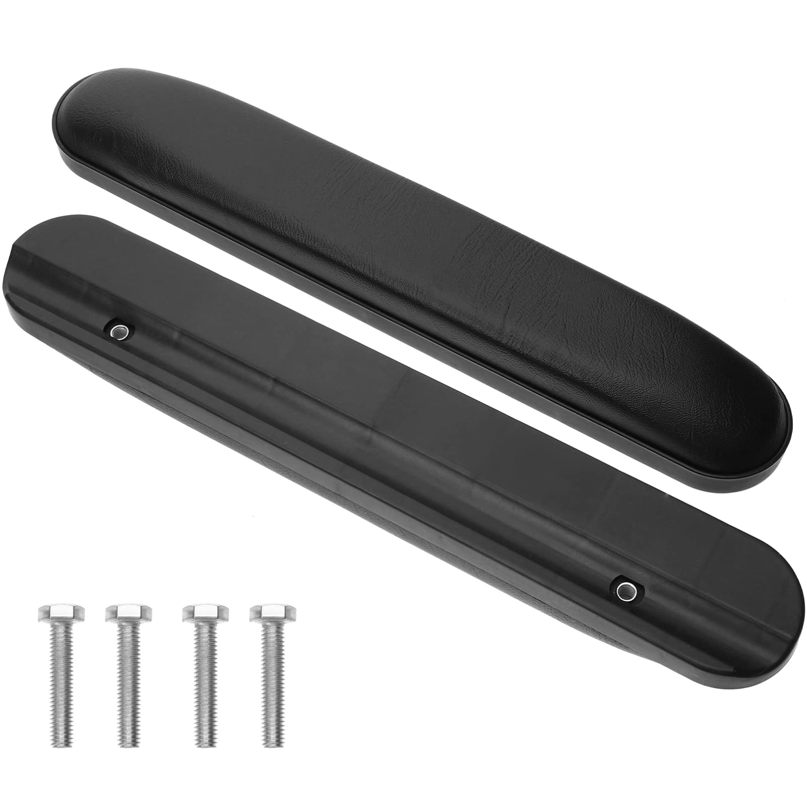 Veemoon Office Chair Arm Covers Gaming Chair Replacement Armrest Arm Pads Removable Pu Leather Chair Cooling Gel Cushions Washable Elbow Pillow for Wheelchair Arm Rest Armchair