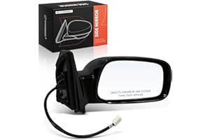 A-Premium Right Passenger Side Power Door Mirror - Compatible with Toyota Corolla 2003 2004 2005 2006 2007 2008 - Non-Heated 