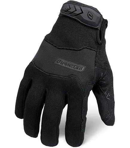 Ironclad EXOT-GBLK-03-M Tactical Operator Grip Glove, Medium