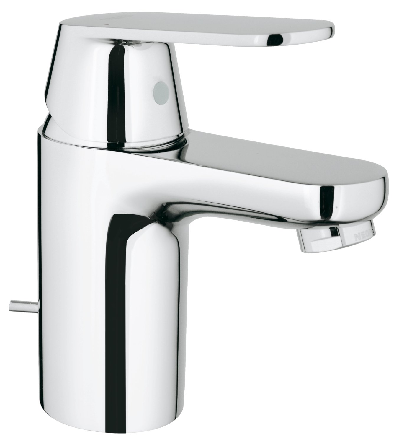 GROHE 32955000 Eurosmart Bathroom Tap Cosmopolitan with Pop-Up Waste Set with Universal Pressure