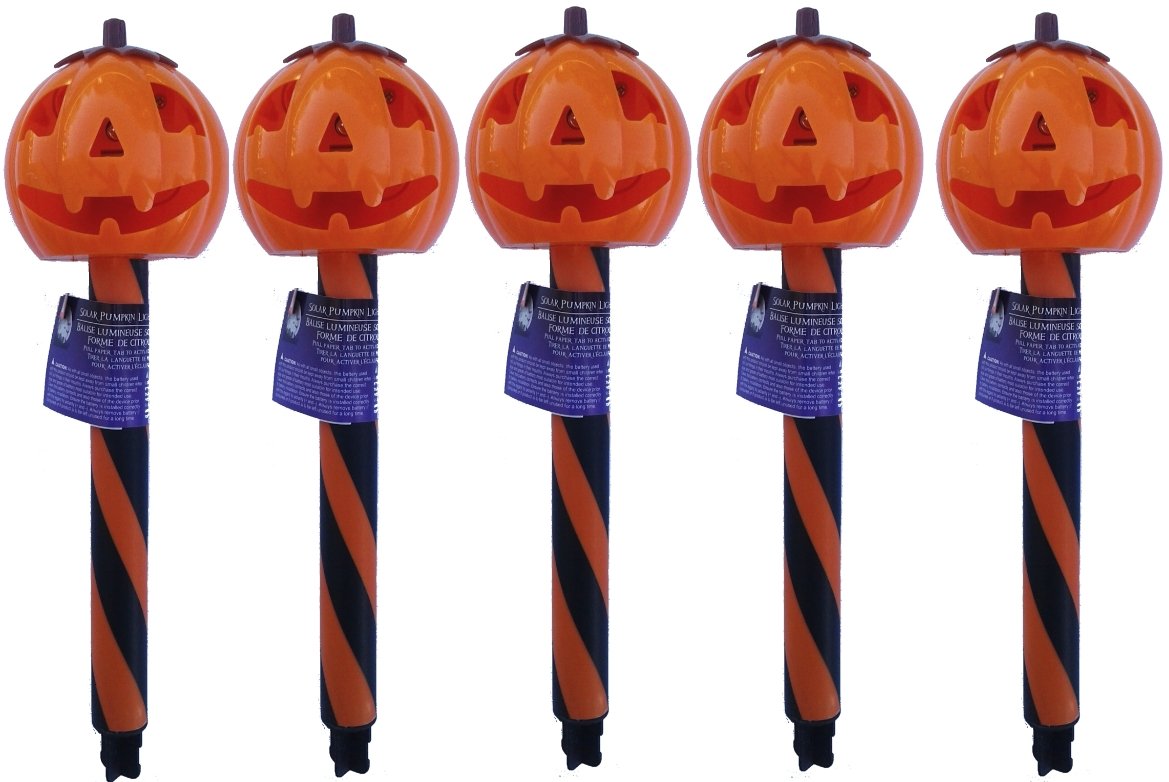 light up halloween stakes