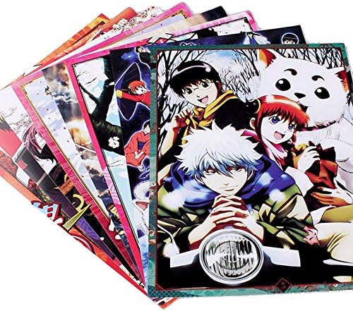 Cosply Anime Gintama 8 Pcs poster