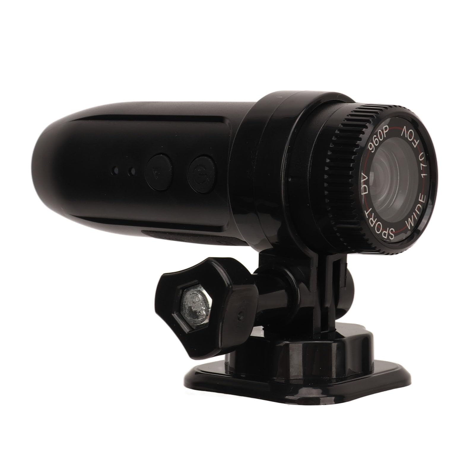 Tangxi Motorcycle Helmet Camera, Portable Waterproof 960P HD Video Camera with Bracket, Sports Action Camera with 170 Degree Wide Angle for Outdoor, Climbing, Riding, Skiing