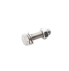 binifiMux 10-Pack M8 x 20mm Hexagon Screws Hex