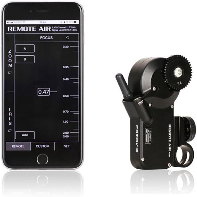 ikan Remote Air Mini Single Channel Wireless Follow Focus - Black