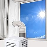 Sichler Haushaltsgeräte Klimaanlage Auslass: Abluft Fensterabdichtung