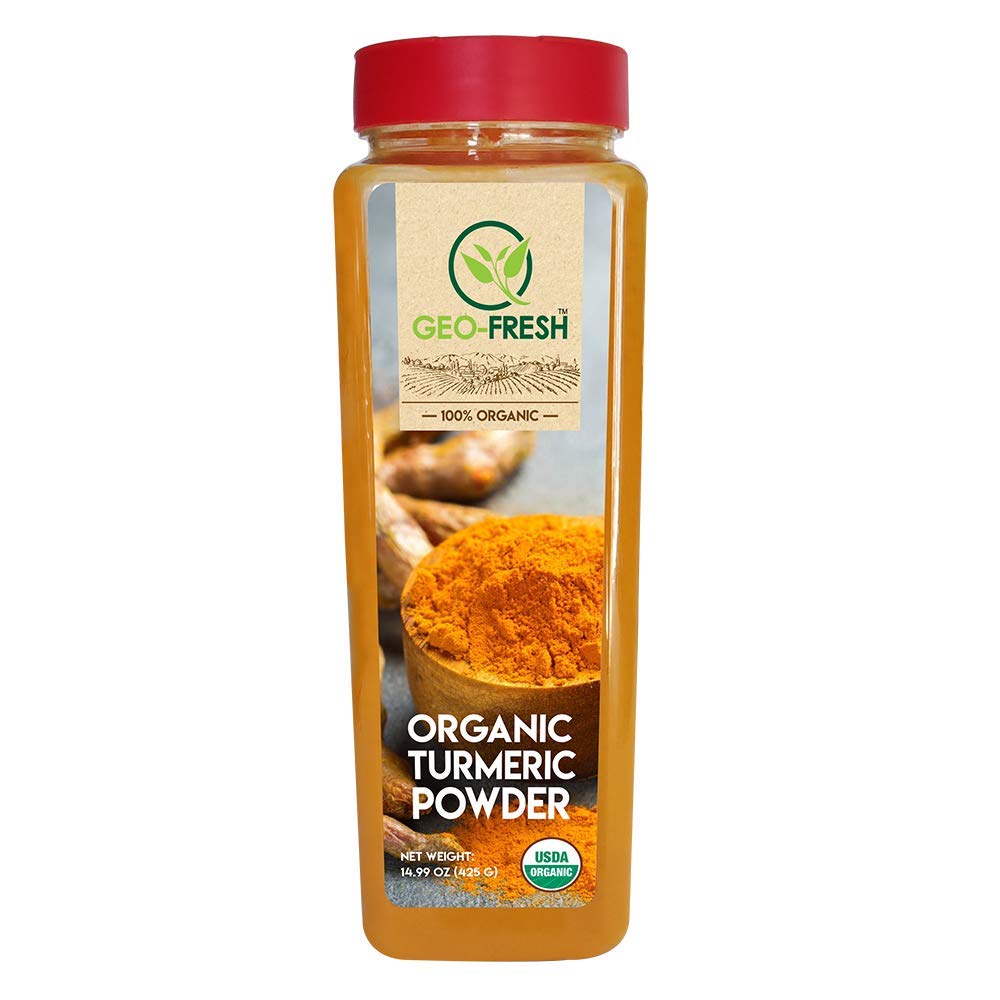GeoFresh Organic Turmeric Powder 425 gm Amazon.in Grocery & Gourmet
