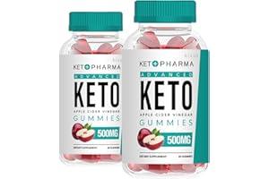KIVUS Keto Pharma Gummies - Keto Pharma Advanced Keto ACV Gummies (2 Pack, 120 Gummies)