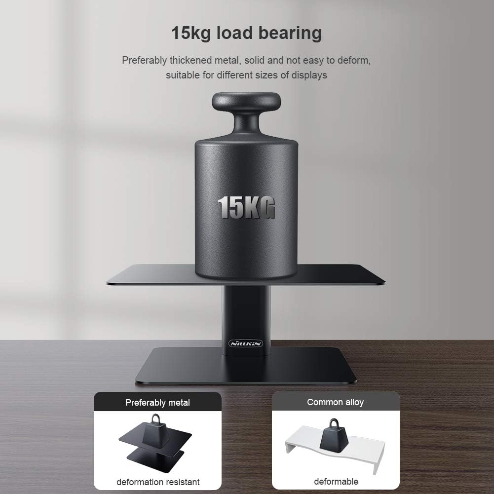 Nillkin Monitor Stand Riser for Desk,Adjustable Height Computer Monitor Stand - Image 4