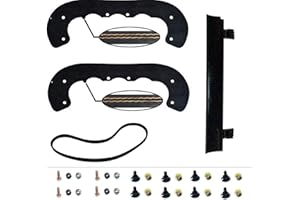 SEPC Toro 99-9313 Set for Power Clear 21" with Two Replacement Paddles 99-9313, One Scraper Bar 133-5585(108-4884) and One Be