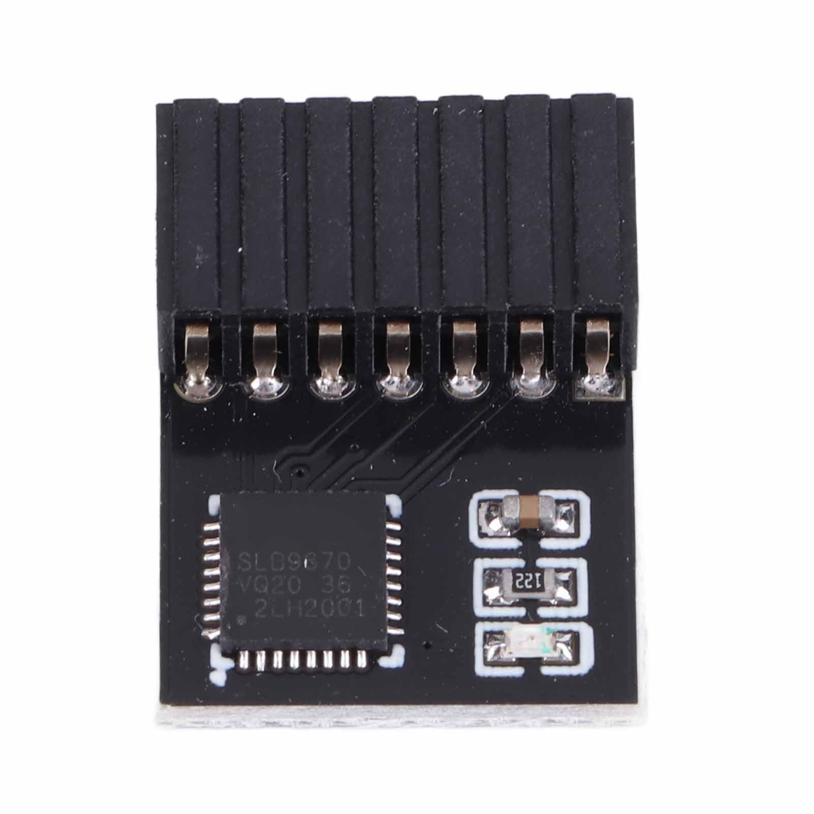 TPM 2.0 Module, 14Pin SPI TPM 2.0 Encryption Security Module for Windows 11 for ASUS Motherboards Secure Cryptographic Processor